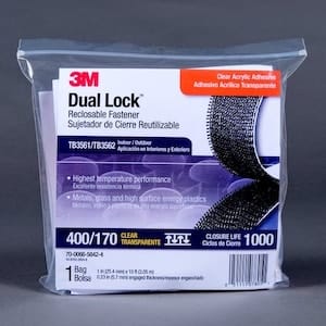 3M TB3561 TB3562 Dual Lock Reclosable Fastener