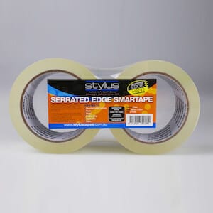 Stylus Serrated Edge Packaging Tape